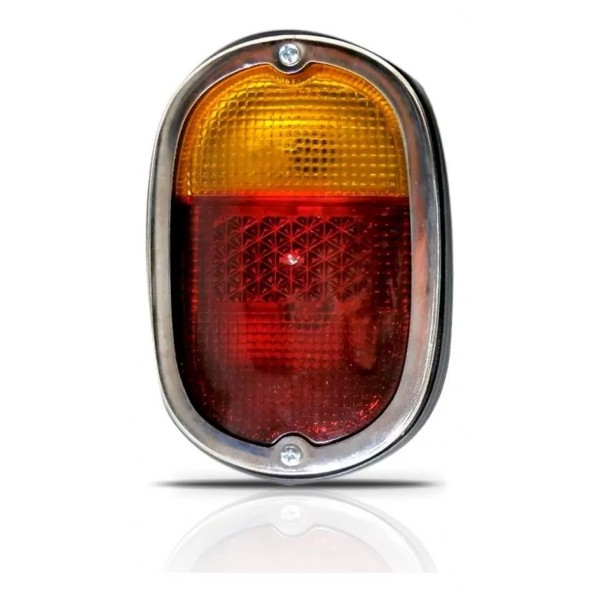 Sinaleira Traseira Volkswagen Perua Kombi 1963 Á 1974 Antig Vermelho