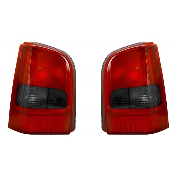 Par Lanterna Traseira Parati 1996 1997 1998 1999 Fumê Ambos Lados Vermelho