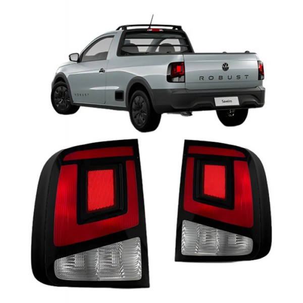 Lanterna Traseira Nova Vw Saveiro G9 2024 Original G8 23 25