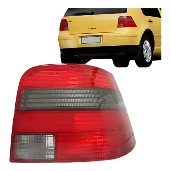 Sinaleira Traseira Golf 1998 99 00 01 02 03 04 05 06 Ré Fume