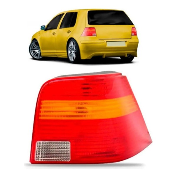 Lanterna Traseira Golf 1998 99 00 01 02 03 A 2006 Tricolor