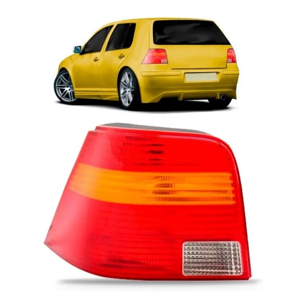Lanterna Traseira Golf 1998 99 00 01 02 03 A 2006 Tricolor