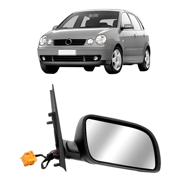 Retrovisor Polo 2003 04 05 06 07 08 2009 Eletrico C/ Pisca
