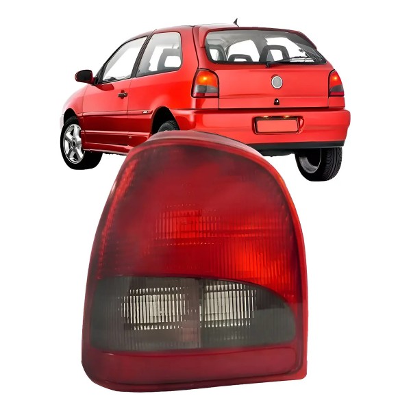 Lanterna Traseira Gol 1995 A 1999 Modelo Arteb/ Cibie Fumê