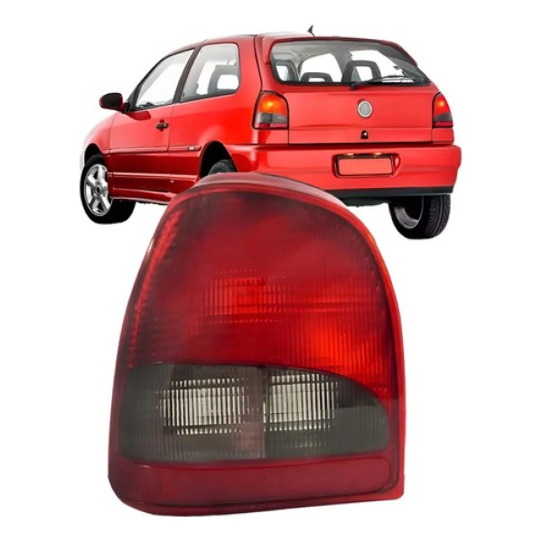 Lanterna Traseira Gol 1995 A 1999 Modelo Arteb/ Cibie Fumê