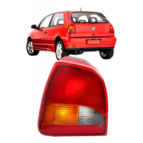 Lanterna Traseira Gol 1995 A 1999 Modelo Arteb/ Cibie Tric