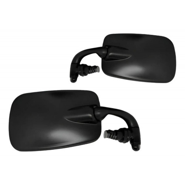 Par Retrovisor Universal Fusca 1978 79 80 81 82 A 1996 Preto