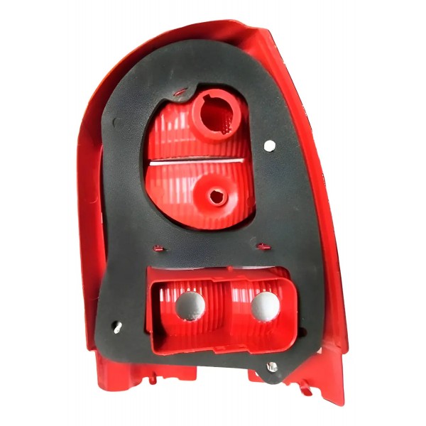 Par Lanterna Traseira Gol G4 04 2005 2006 2007 2008 Bicolor Ambos Lados Vermelho