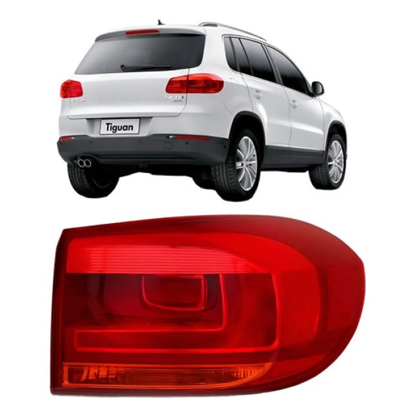 Lanterna Traseira Canto Tiguan 2012 A 2017