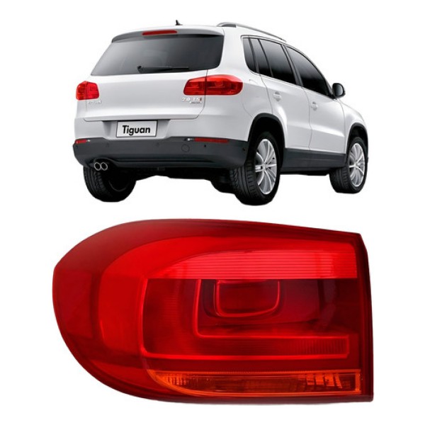 Lanterna Traseira Canto Tiguan 2012 A 2017