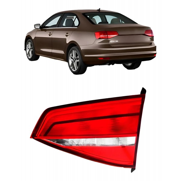 Lanterna Traseira Mala Jetta 2015 A 2018