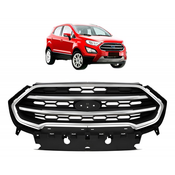 Grade Ecosport 2018 A 2022 Moldura Cromada