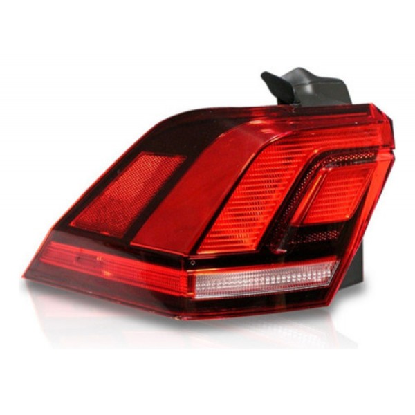 Lanterna Traseira Tiguan 2018 2019 Canto Com Led