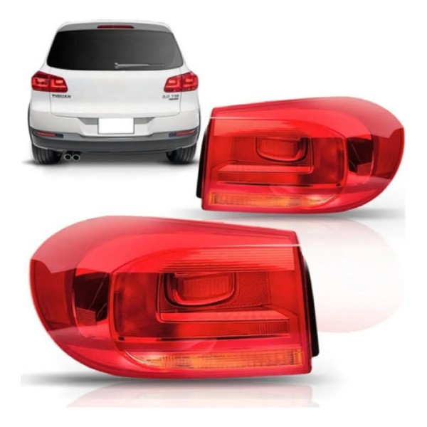 Lanterna Traseira Tiguan 2012 A 2017 Canto