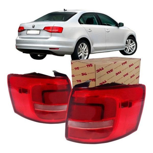 Lanterna Traseira Jetta 2015 2016 2017 Canto Marca Tyc