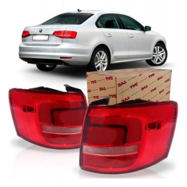 Lanterna Traseira Jetta 2016 2017 Canto Marca Tyc