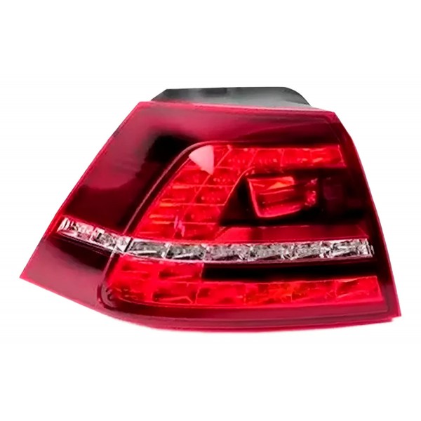 Lanterna Traseira Golf 2014 2015 2016 2017 Com Led Canto