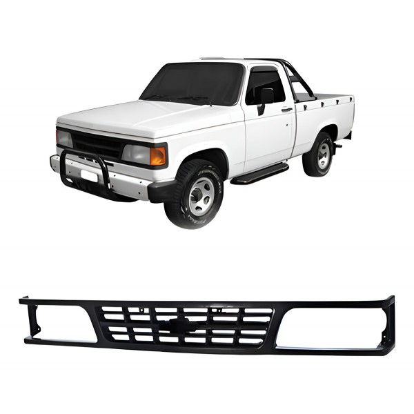 Grade Radiador Chevrolet D20 1993 Ate 1998 Preto Preto