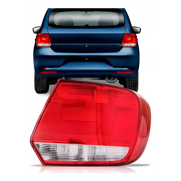 Lanterna Traseira Gol G6 2013 2014 2015 2016 Cristal Valeo