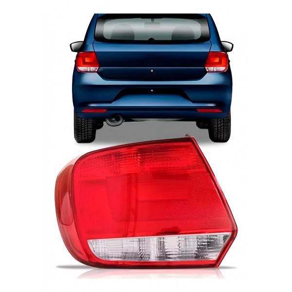 Lanterna Traseira Gol G6 2013 2014 2015 2016 Cristal Valeo