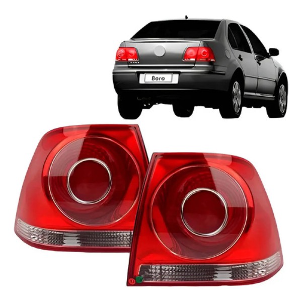 Par Lanterna Traseira Bora Sedan 2008 A 2012 Modelo Original