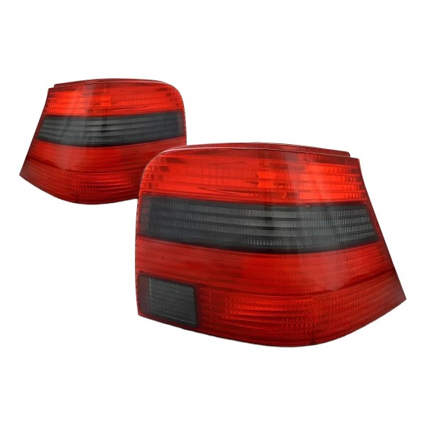 Par Lanterna Traseira Golf 1998 1999 2001 2002 A 2006 Fumê Cristal Ambos Lados