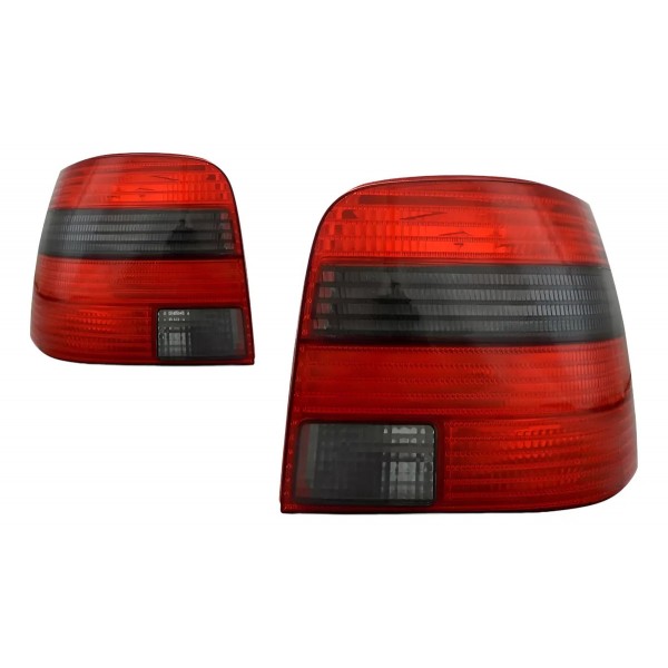 Par Lanterna Traseira Golf 1998 1999 2001 2002 A 2006 Fumê Cristal Ambos Lados