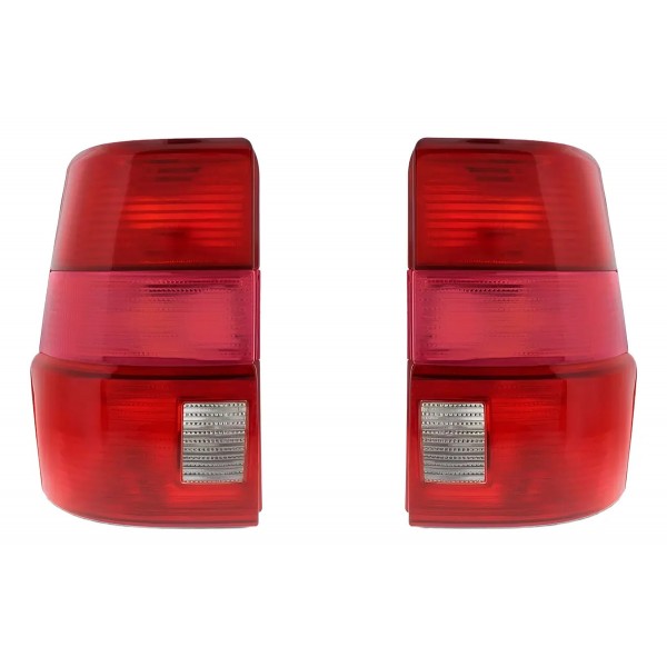 Par Lanterna Traseira Quantum 1998 1999 2000 2001 Bicolor Ambos Lados Vermelho
