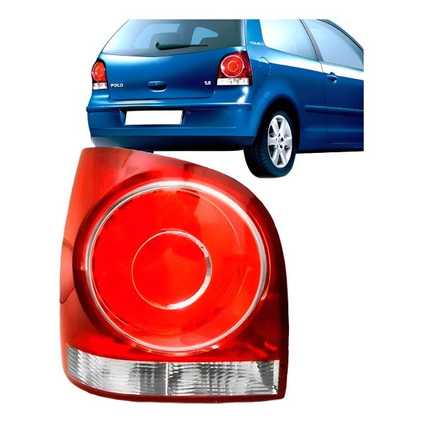 Lanterna Traseira Polo 2007 A 2013 Hatch Modelo Original
