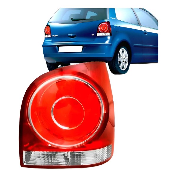 Lanterna Traseira Polo 2007 A 2013 Hatch Modelo Original