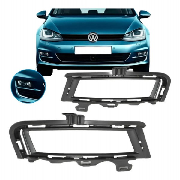 Suporte Farol Auxiliar Golf 2014 2015 2016 2017 Tsi Cromado