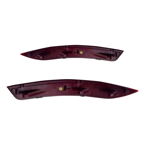 Par Lanterna Refletora Parachoque Jetta 2011 2012 A 2015 Vermelho
