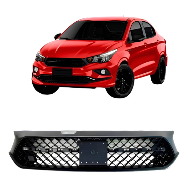 Grade Radiador Para Cronos 2023 A 2024 Logo Letras