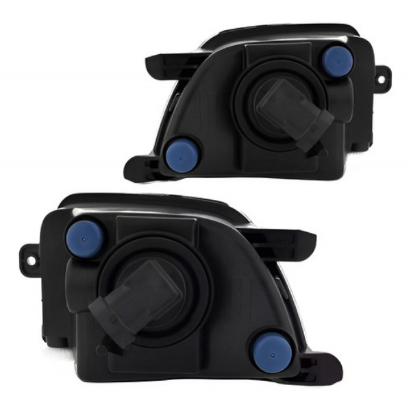 Kit Farol Milha Auxiliar Neblina Gol G6 13 À 16 C/ Grade