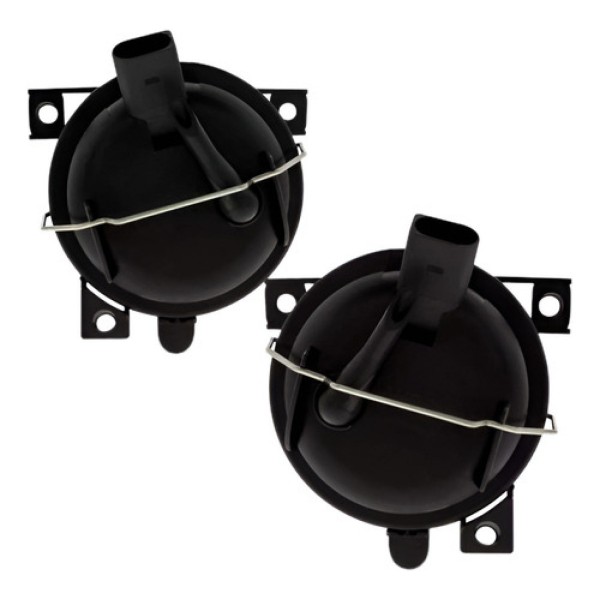 Kit Farol Milha Auxiliar Neblina Polo 2003 À 2006 Com Grade