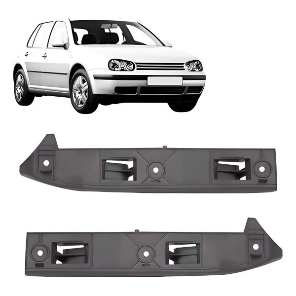 Par Guia Suporte Parachoque Dianteiro Golf 1998/2006 Oferta