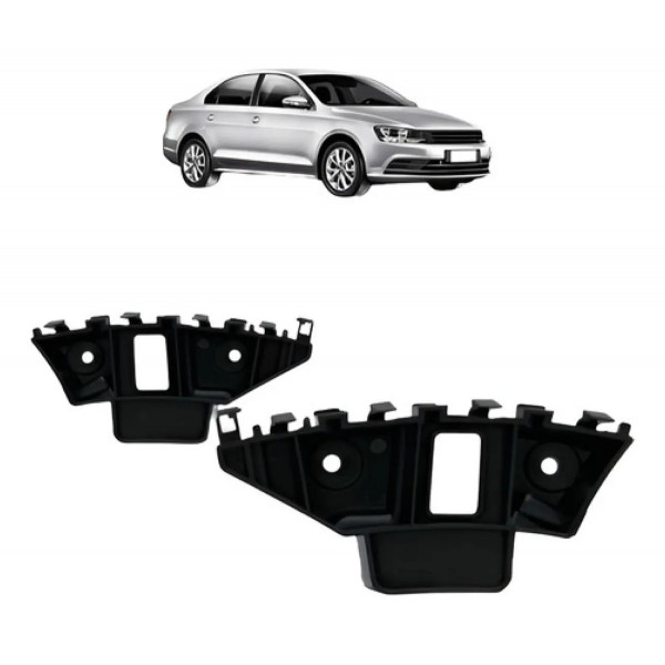 Par Guia Parachoque Dianteiro Jetta 2011 A  2014