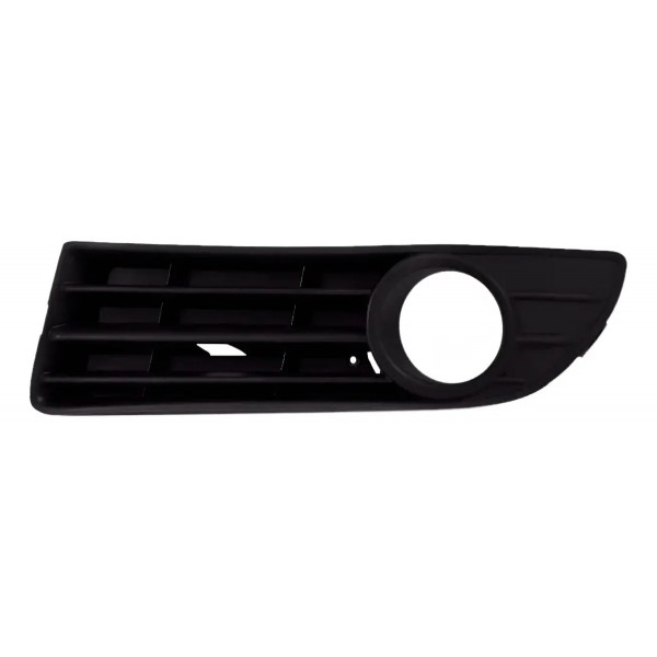 Moldura Milha Polo 2007 2008 2009 2010 2011 Com Furo Preto