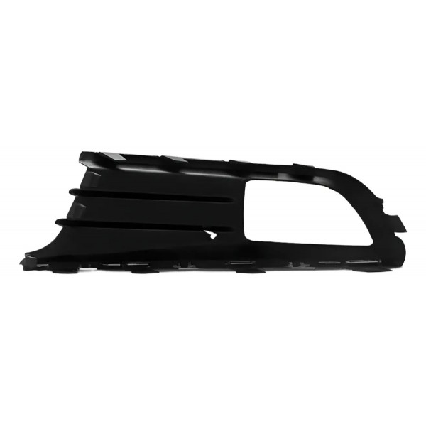 Moldura Grade Milha Vw Gol 2013 A 2016 Preto C/ Furo