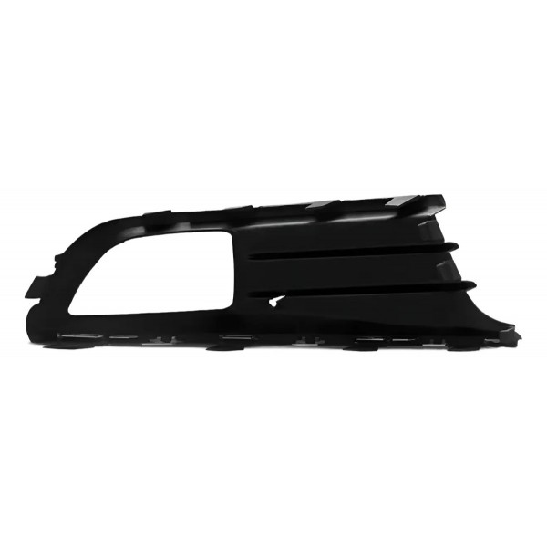 Moldura Grade Milha Vw Gol 2013 A 2016 Preto C/ Furo
