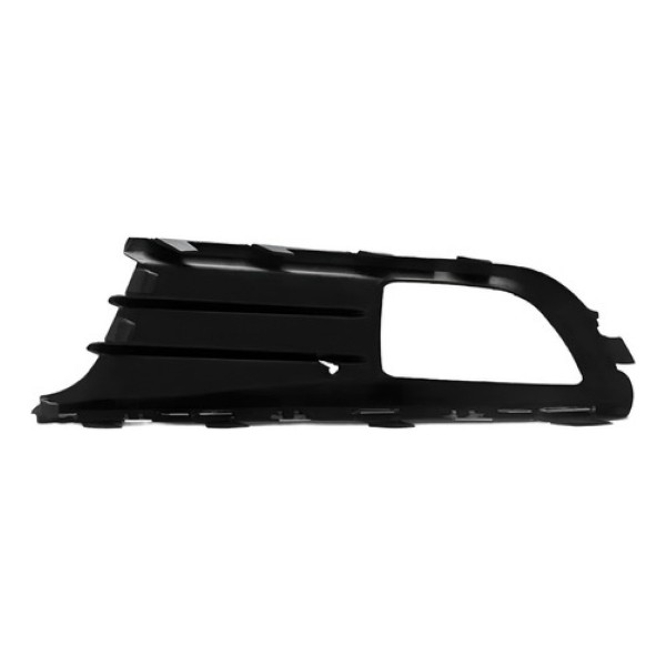 Moldura Grade Milha Vw Gol 2013 A 2016 Preto C/ Furo