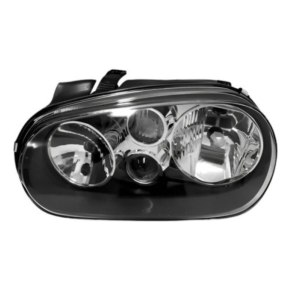 Par Farol Dianteiro Golf 1999 A 2006 Máscara Negra S/ Aux.
