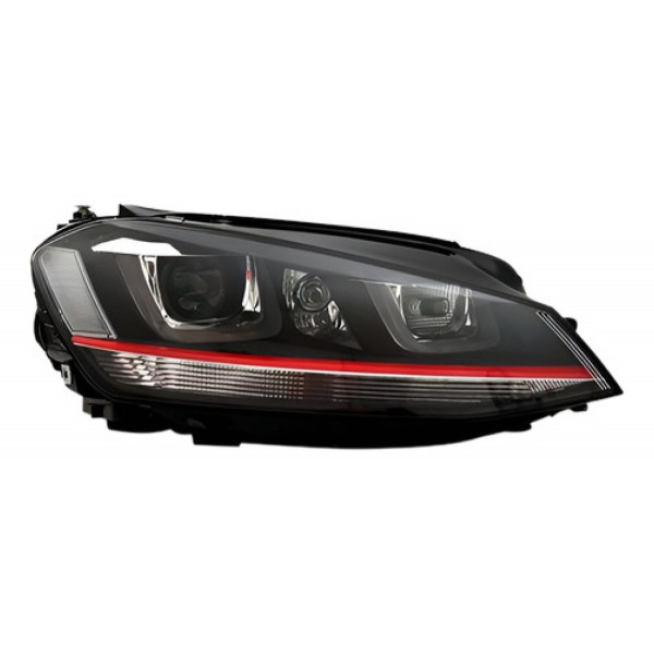 Par Farol Golf Gti 2014 15 2016 2017 2018 Led Mascara Negra