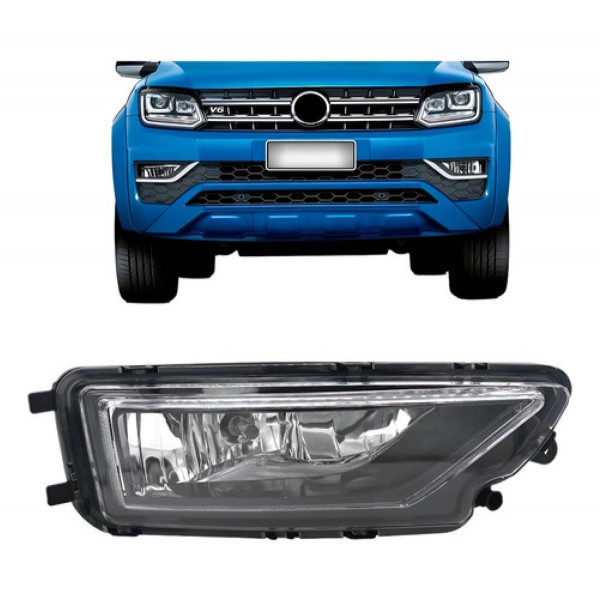 Farol Milha Auxiliar Volks Amarok 2017 18 19 20 21 22 2023