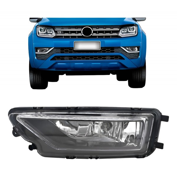 Farol Milha Auxiliar Para Amarok 2017 2018 19 20 21 22 2023