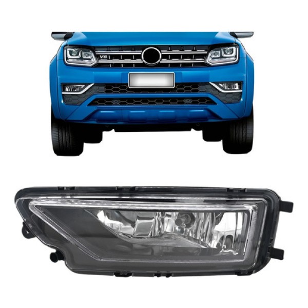 Farol Milha Auxiliar Para Amarok 2017 2018 19 20 21 22 2023