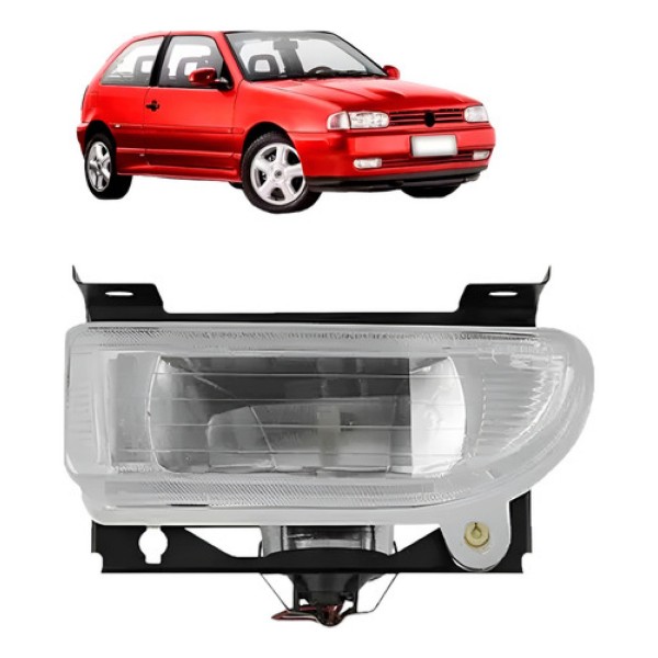 Farol Milha Auxiliar Gol 1995 96 1997 1998 Arteb Lente Lisa