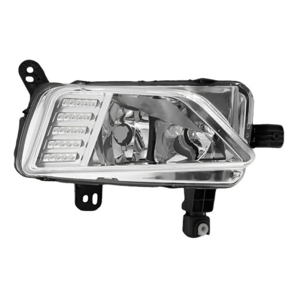 Farol Milha Auxiliar Polo Virtus 2018 2019 Cromado