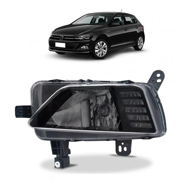 Farol Milha Polo 2018 2019 Fumê