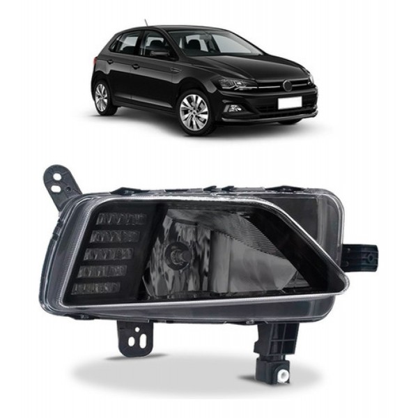 Farol Milha Polo 2018 2019 Fumê